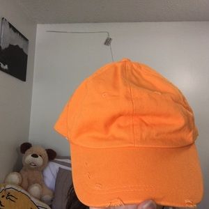 Orange F21 Hat